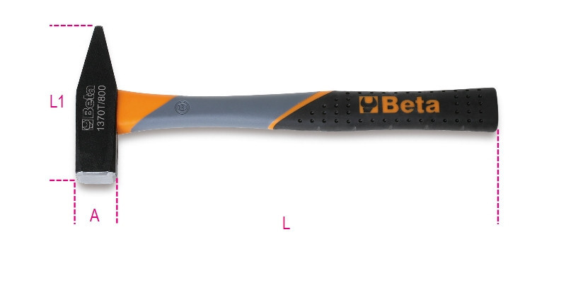 1370T 300 Lakatos kalapács német modell műanyag nyéllel - Beta - 013700630