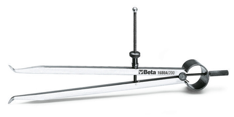 1680A 200 Belső jelölő körző, edzett acélhegyek - Beta - 016800120
