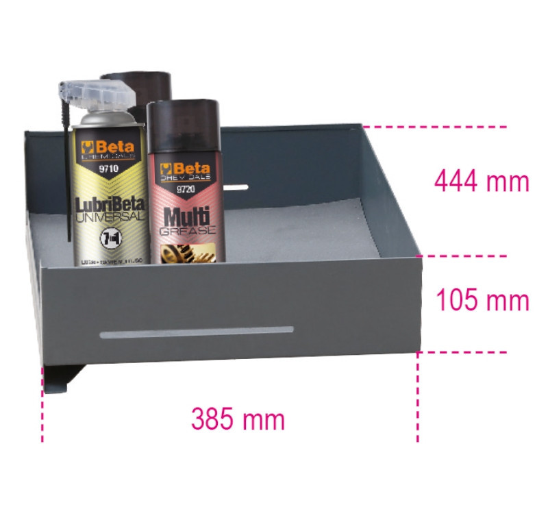 RSC24AXLP/VL Oldalsó szerszámtálca RSC24AXLP/7 fiókos szerszámkocsihoz - Beta - 024004995