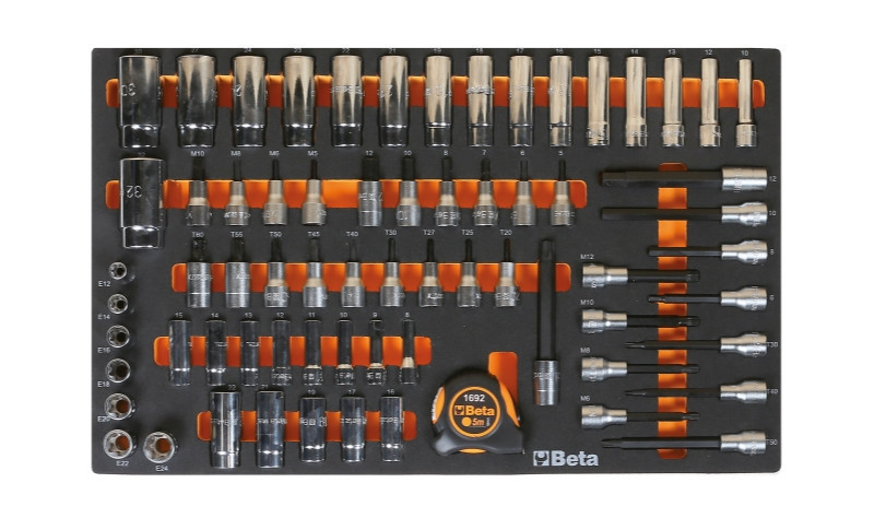 M125 Habszivacs tálca szerszámkészlettel - Beta - 024500872 M125 Habszivacs tálca szerszámkészlettel - Beta - 024500872