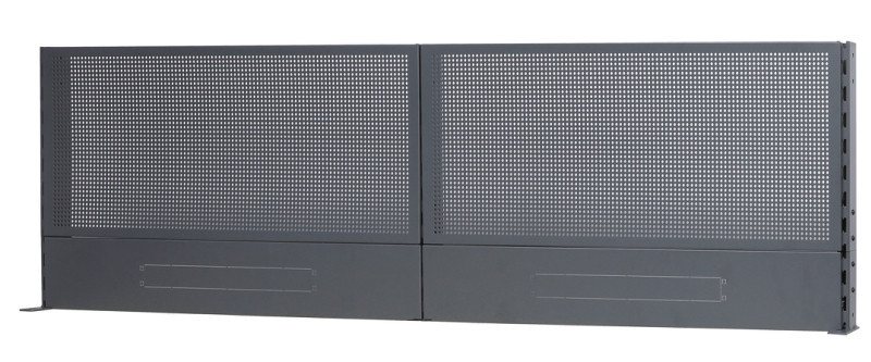 C58K/2PF-2,1M 2 db perforált szerszámtartó panel kerettel a C58BC moduláris munkapadokhoz, 2,1 m széles - Beta - 058000812