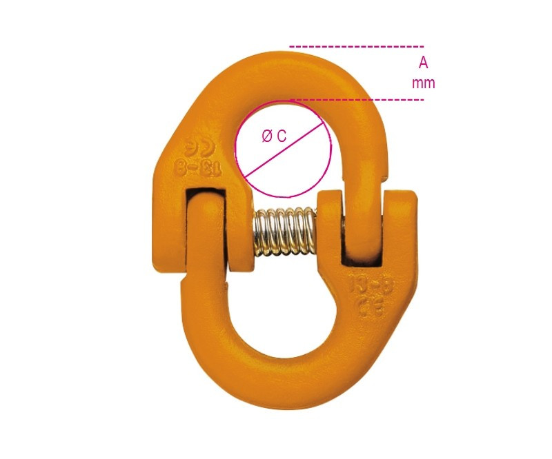 8090R - 8090 összekötő emelő tag, nagyszilárdságú ötvözött acél - Beta - 080900120